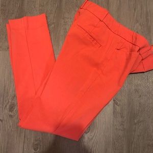 Dark coral/ orange pants